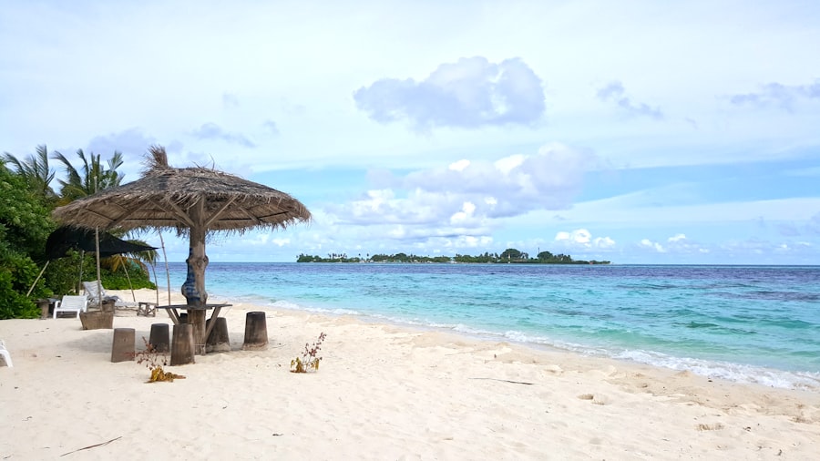 Sandy beach